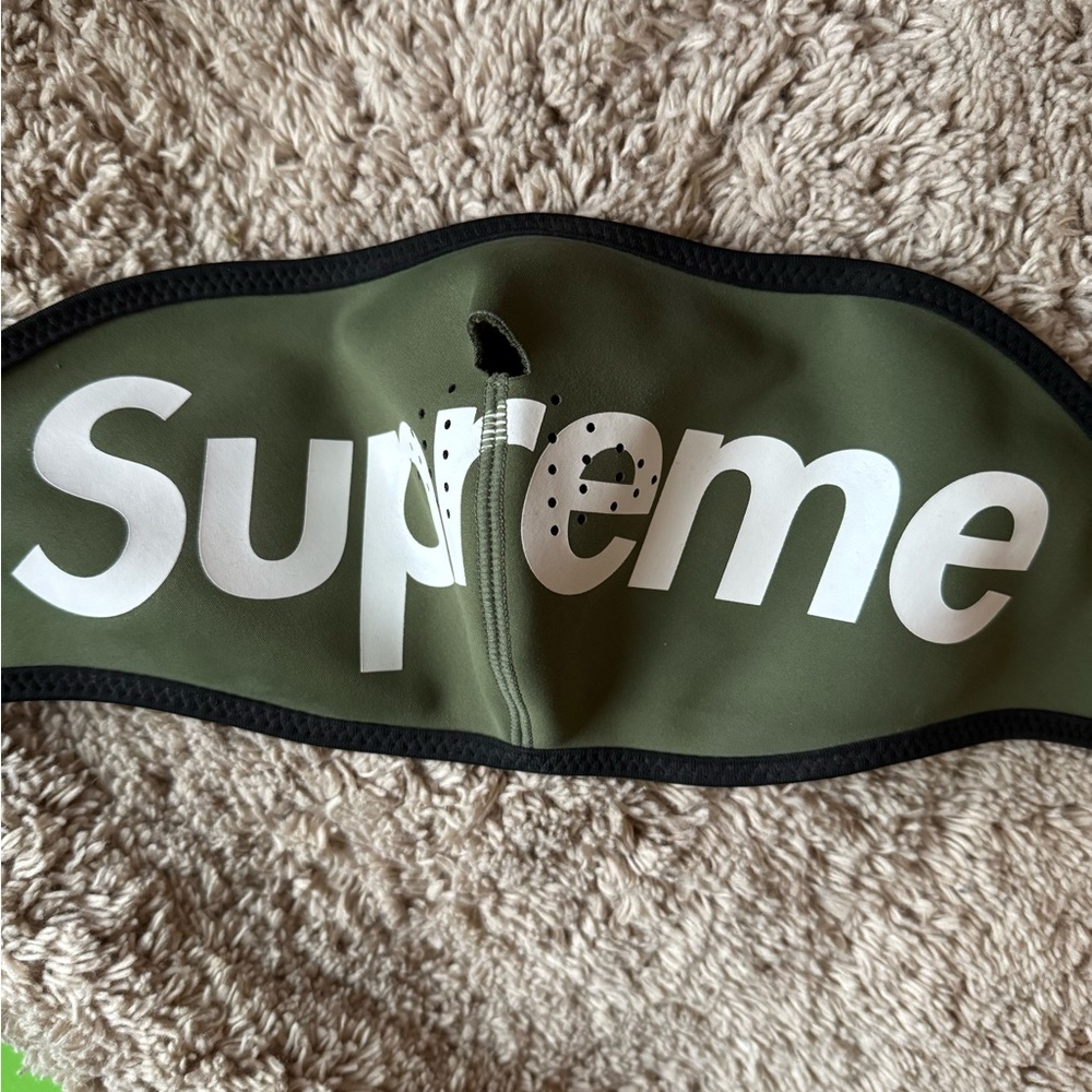 Supreme Olive Green Windstopper Mask